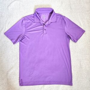 Members Mark Purple Performance Polo Size Medium